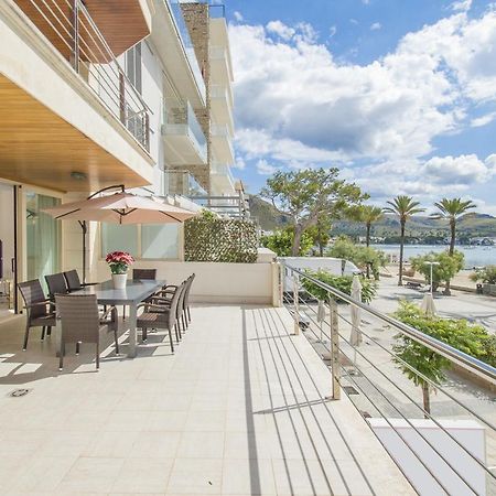 Ferienwohnung Seafront Ap Acuario Port de Pollença Exterior foto