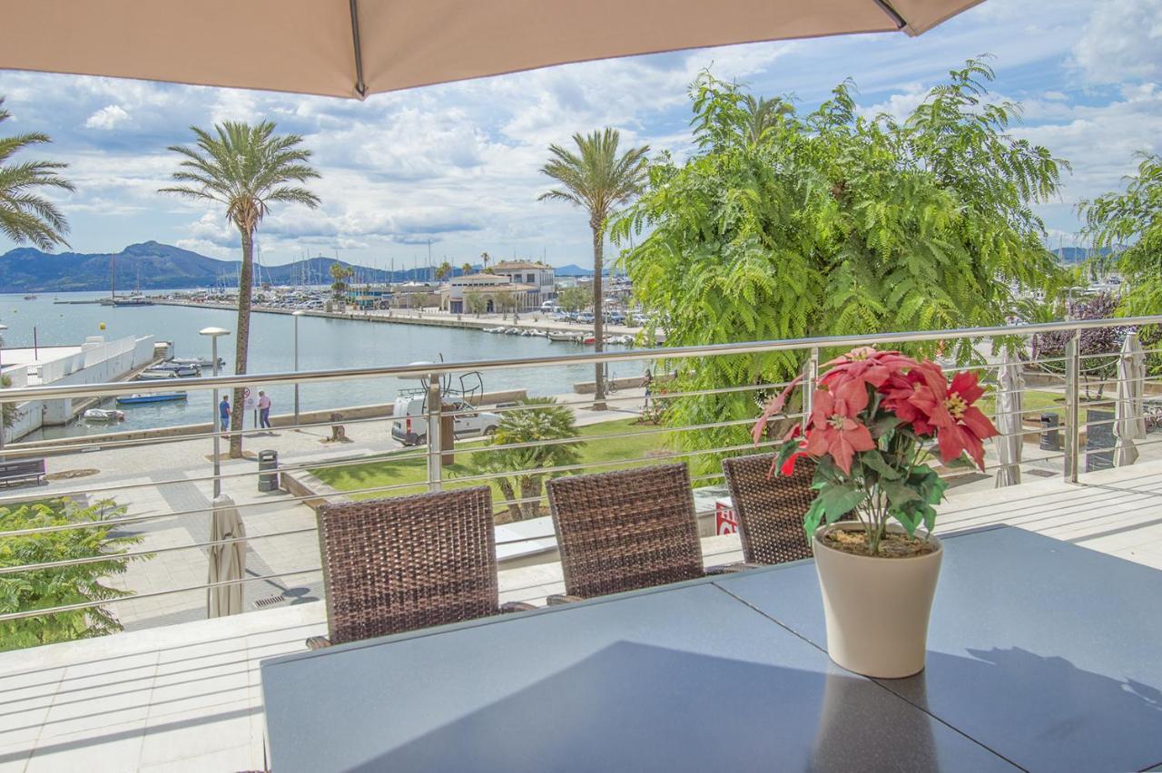Ferienwohnung Seafront Ap Acuario Port de Pollença Exterior foto