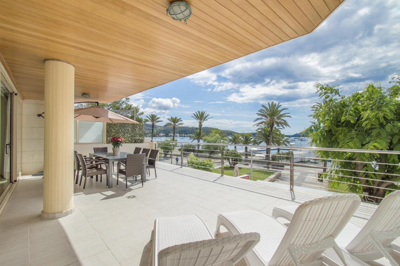 Ferienwohnung Seafront Ap Acuario Port de Pollença Exterior foto
