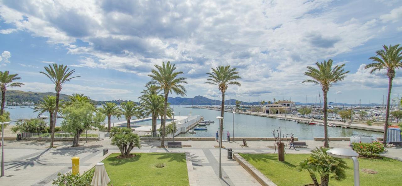 Ferienwohnung Seafront Ap Acuario Port de Pollença Exterior foto
