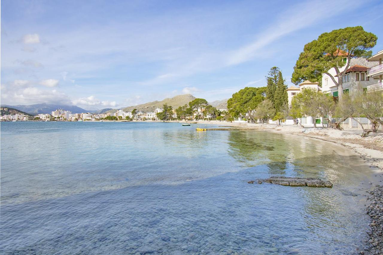 Ferienwohnung Seafront Ap Acuario Port de Pollença Exterior foto